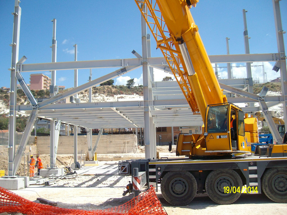 Montaggi Industriali - Lavori -    CENTRALE ENEL DI PORTO EMEDOCLE (AG) - montaggi industriali
